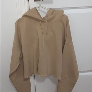 out from under urban outfitters cropped hoodie